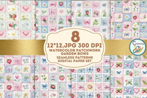 Bring Your Designs to Life with Patchwork Garden Bows