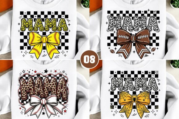 Checkered Sport Mama Coquette Png Bundle: Your Creative Toolkit