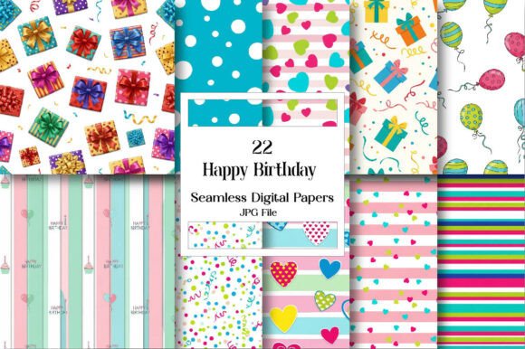 Creative Projects Come Alive with a Birthday Paper Set