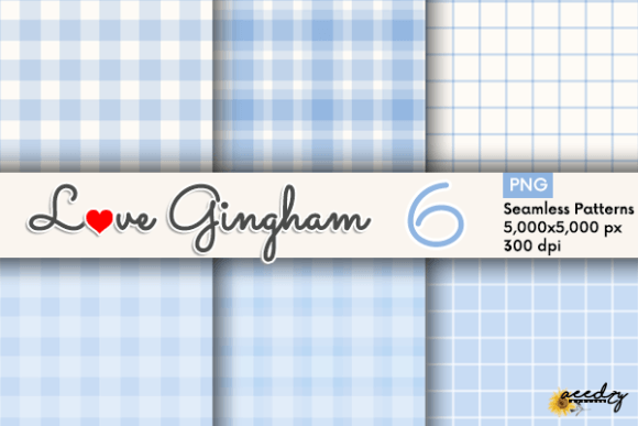 Embracing the Soft Charm of Bashful Blue Gingham