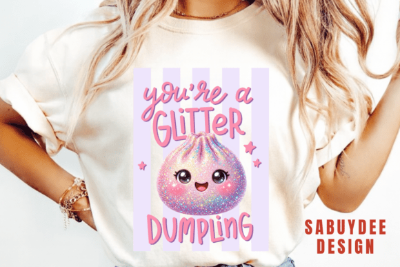Glitter Dumpling: A Playful Twist on Modern Typography