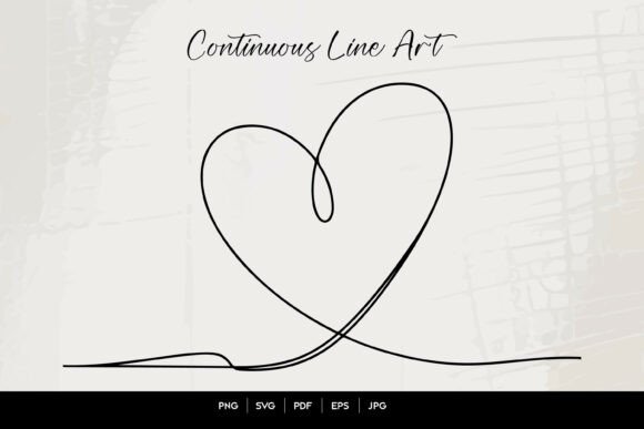 Heart Line Art SVG: The Ultimate Design Asset for Love & Romance