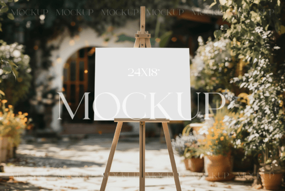 Master Your Event Branding with a Horizontal Sign Mockup