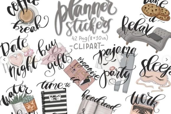 Planner Stickers Collection Kit: A Designer's Toolkit for Visual Cohesion