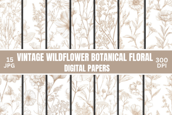 Timeless Garden Style: Vintage Wildflower Patterns