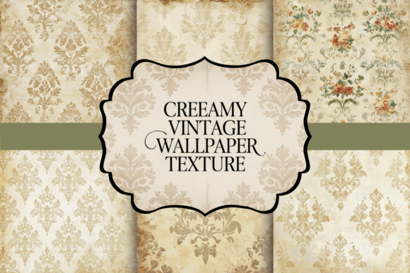 Understanding Creamy Vintage Wallpaper Texture